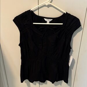 Time and Tru Black Women's Blouse